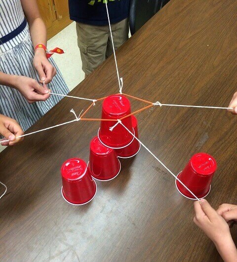 tower cup game