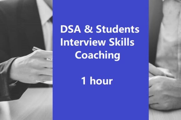 DSA and Students Interview Skills Coaching – 1 hour Coaching [tag]